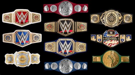 different wwe championship belts|current wwe championship belts.